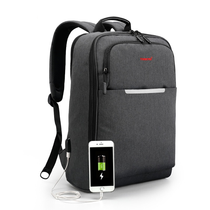 Men's USB Charging Laptop Backpack