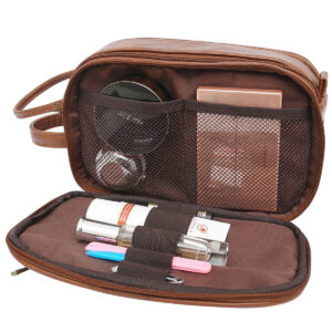 Alternative view of PU Leather Toiletry Bag — Travel Organizer