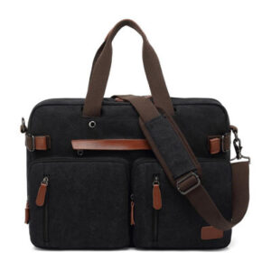 Waterproof Nylon Backpack — Convertible Laptop & Travel