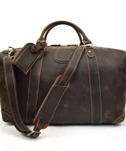 Men's Leather Travel Bag