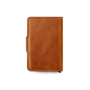 Alternative view of Brown Wallet, Men's Blocking Card Holder  Wallet With Hasp Closure,Credit Gifts For Men