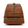 Crazy Horse Leather Toiletry Bag — Vintage Travel Organizer