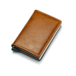 Alternative view of PU Leather Card Wallet — RFID Auto Pop Business